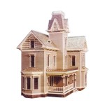 Dollhouse Edwardian Victorian Shell (Kit) (Sold) 