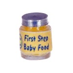 Dollhouse Filled Baby Food Jar