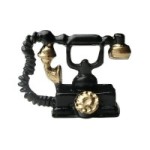 (*) Dollhouse French Table Phone
