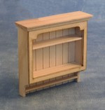 Dollhouse Kitchen Shaker Style Wall Shelf- Choice of Finish -