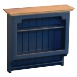 Dollhouse Kitchen Shaker Style Wall Shelf- Choice of Finish -