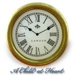 Dollhouse Kitchen Wall Clock- Choice of Style -