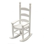 Dollhouse Ladder Back Rocker(Choice of Finishes)