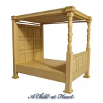 Dollhouse Double 4 Poster Bed