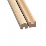 Dollhouse Porch Rails, Top/Bottom Set