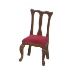 Dollhouse Queen Anne Dining Chairs