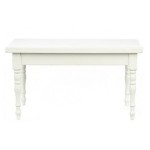 Dollhouse Rectangular Country Table- Choice of Finish -