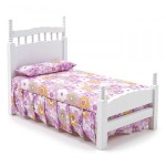 Dollhouse Single White Bed