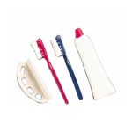 Dollhouse Toothbrushes, Holder &amp; Paste Set