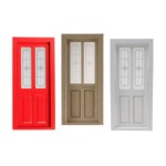 Dollhouse Transom Door- Choice of Finishes -