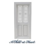 Dollhouse Transom Door- Choice of Finishes -