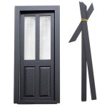 Dollhouse Transom Door- Choice of Finishes -