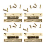 H - Hinges with Nails- Choice of Finish -