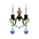 Nostalgia Double Candle Wall Sconce- Only 2 Left -