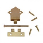Offset Hinges with Nails