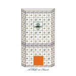 Dollhouse Mosaic Stove / Fireplace (Kit)  - Choice of Style - 
