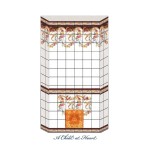 Dollhouse Mosaic Stove / Fireplace (Kit)  - Choice of Style - 