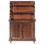 Dollhouse Traditional Kitchen Hutch- Choice of Finish -