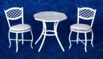 Dollhouse Bistro Table &amp; Chair Set