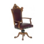 Fancy Dollhouse Victorian Desk Chair by Bespaq