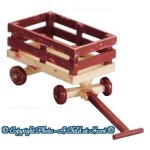 Dollhouse Wooden Wagon