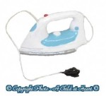 (*) Dollhouse Modern Iron - White
