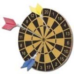 &amp;sect; Sale .20&amp;cent; Off - Dollhouse Dart Board Set