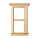 Traditional Dollhouse Window