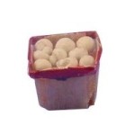 Dollhouse Mushrooms Basket