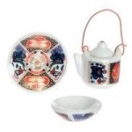 (&amp;sect;) Disc $1 Off - Dollhouse 3 pc Imari Set