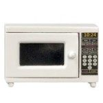 Dollhouse White Microwave