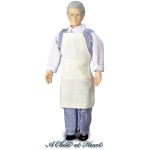 Vinyl Dollhouse Doll - Shopkeeper