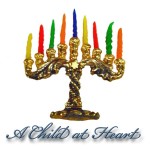 Patina Menorah &amp; Candles
