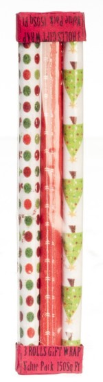 Dollhouse Christmas Wrap Package