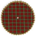 (&amp;sect;) Disc. .60&amp;cent; Off - Dollhouse Plaid Tree Skirt