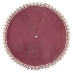 &amp;sect; Sale .60&amp;cent; Off - Dollhouse Rose Tree Skirt