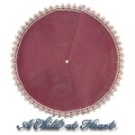 &amp;sect; Sale .60&amp;cent; Off - Dollhouse Rose Tree Skirt