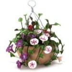 Dollhouse Hanging Mixed Flowers