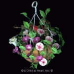 Dollhouse Hanging Mixed Flowers
