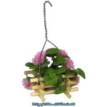 Dollhouse Hanging Geraniums
