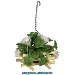 Dollhouse Hanging Geraniums