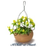 Dollhouse Hanging Yellow Hypericum