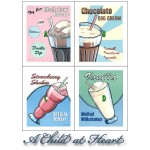 (*) Dollhouse Retro Soda Fountain Poster- Choice of Style -
