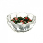 (*) Dollhouse Bowl of Green Olives