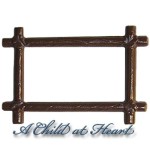 Dollhouse Rectangular Log Frame