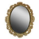 Dollhouse Oval Victorian Mirror