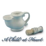 &amp;sect; Sale $1 Off - Vintage Shaving Cup &amp; Brush
