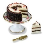 (*) Dollhouse Black Forest Cake Set