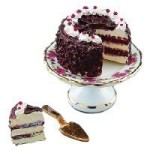 (*) Dollhouse Black Forest Cake Set