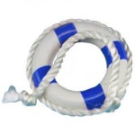 Small Life Preserver in Blue or Red